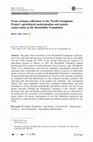 Research paper thumbnail of From Working Collections to the World Germplasm Project: Agricultural Modernization and Genetic Conservation at the Rockefeller Foundation