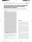 Research paper thumbnail of Análise comparativa da condição periodontal em pacientes renais crônicos e pacientes sistemicamente saudáveis