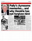 Research paper thumbnail of 'Pally’s Ayresome memories...and why Hendrie has not forgiven him' (Gary Pallister Ayresome Park 25th Anniversary Interview)