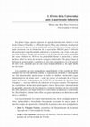 Research paper thumbnail of El reto de la Universidad ante el patrimonio industrial