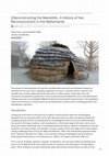 Research paper thumbnail of 2020. (De)Constructing the Mesolithic. A History of Hut Reconstructions in the Netherlands