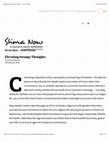 Research paper thumbnail of Elevating Strange Thoughts