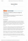 Research paper thumbnail of (2020) Migrações na América Latina em tempo de coronavírus