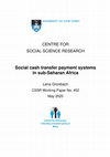 Research paper thumbnail of Social Cash Transfer Payment Systems in sub-Saharan Africa