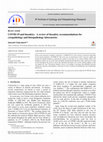 Research paper thumbnail of COVID-19 and biosafety: A review of biosafety recommendations for cytopathology and histopathology laboratories