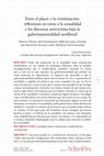 Research paper thumbnail of Entre el placer y la victimización: reflexiones en torno a la sexualidad y los discursos antivíctima bajo la gubernamentalidad neoliberal