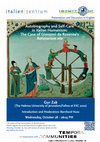 Research paper thumbnail of Gur Zak: "Autobiography and Self-Care in Italian Humanism: The Case of Giovanni da Ravenna's Rationarium vite". Online presentation, 28 oct 2020. Registration: bernhard.huss@fu-berlin.de