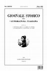 Research paper thumbnail of 'Quasi ad verbum': problemi di traduzione nei "Discorsi" di Machiavelli in "Giornale Storico della Letteratura Italiana" (CXCVII 2020)