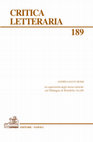 Research paper thumbnail of La superiorità degli storici antichi: sul Dialogus di Benedetto Accolti, in CRITICA LETTERARIA 189 2020