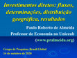 Research paper thumbnail of 3768) Investimentos diretos: fluxos, determinacoes, distribuicao geografica, resultados - GPq Brasil Global (2020)