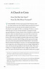 Research paper thumbnail of A Church in Crisis