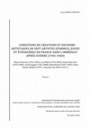 Research paper thumbnail of Conditions de créations et devenirs artistiques de sept artistes (femmes), juives et étrangères en France dans l'immédiat après-guerre (1945-1960). Chaya Schwartz, Lea Nikel, Hanna Ben-Dov, Geula Dagan, Bella Brisel, Felice Pazner-Malkin, Hannah Van Hulst.