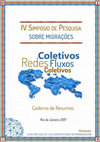 Research paper thumbnail of IV Simpósio de Pesquisa sobre Migrações Caderno de resumos