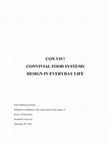 Research paper thumbnail of CON VIV: CONVIVIAL FOOD SYSTEMS DESIGN IN EVERYDAY LIFE