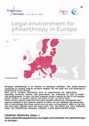 Research paper thumbnail of Legal Environment for Philanthropy in Europe