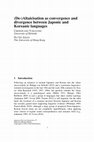 Research paper thumbnail of (De-)Altaicisation as convergence and divergence between Japonic and Koreanic languages