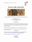 Research paper thumbnail of Loreto in the Americas_ Call for Papers