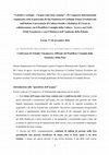 Research paper thumbnail of La questione dell'acqua e il lavoro della Chiesa Cattolica