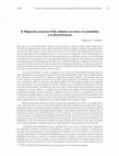 Research paper thumbnail of Migración actual en Chile: debates en torno a la xenofobia y la discriminación