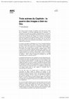 Research paper thumbnail of Trois scènes du Capitole : la guerre des images a bien eu lieu