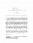 Research paper thumbnail of A Formal Model of Bitcoin as a Social-Ecological System (SES)