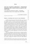 Research paper thumbnail of Uma nova 'arquitetura' diplomática? - Interpretações divergentes sobre a política externa do governo Lula (2003-2006)