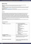 Research paper thumbnail of HoSeIn: A Workflow for Integrating Various Homology Search Results from a High-Throughput Sequence Dataset