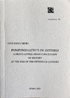 Research paper thumbnail of Pomponio Leto's "De historia." A Proto-Antiquarian Conception of History at the End of the Fifteenth Century