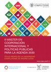 Research paper thumbnail of II Máster en cooperación internacional y políticas públicas para la Agenda 2030