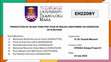 Research paper thumbnail of CPE 664_Design Project 2_Design Project Presentation_Mohd Wishal