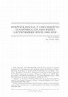 Research paper thumbnail of Política social y crecimiento económico en seis países Latinoamericanos, 1980-2010