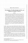 Research paper thumbnail of The Kimbalitos: The Plan Kimball, Cold War, and Medicine in Paraguay, 1956-64