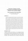 Research paper thumbnail of Cooperative Language Learning in the tertiary ESL Writing classroom: Student views from diverse settings