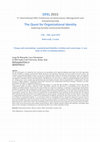 Research paper thumbnail of Change and sensemaking: organizational identities evolution and causal maps. A case study of M&A in the banking industry