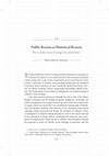 Research paper thumbnail of Public Reason as Historical Reason: Post-Conciliar Social Teaching in the United  States