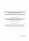 Research paper thumbnail of DIFFUSION ET RÉCEPTION CRITIQUE DE L'OEUVRE DE CHANA ORLOFF AUX ÉTATS-UNIS, 1929-1947 : « UNE ARTISTE INTERNATIONALE » DE L'ÉCOLE DE PARIS