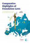 Research paper thumbnail of Comparative Highlights of Foundation Laws: The Operating Environment for Foundations in Europe