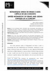 Research paper thumbnail of MONARQUIA UNIDA DE ISRAEL E JUDÁ: CRÍTICA DE UM CONCEITO UNITED MONARCHY OF ISRAEL AND JUDAH: CRITIQUE OF A CONCEPT