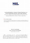 Research paper thumbnail of An Interdisciplinary Capstone Design Experience on Critical Embedded Systems using Agile Methods