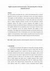 Research paper thumbnail of Supplier integration and firm performance: the moderating effects of internal integration and trust