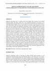 Research paper thumbnail of MOLECULAR PHLOGENETIC ANALYSIS AND GENETIC CHARACTERIZATION OF WILD SPECIES IN SUNFLOWER (HELIANTHUS SPP