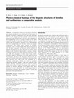 Research paper thumbnail of Physico-chemical typology of the biogenic structures of termites and earthworms: a comparative analysis