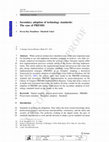 Research paper thumbnail of Secondary adoption of technology standards : 3 The case of PREMIS 4