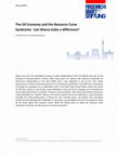 Research paper thumbnail of The oil economy and the resource curse syndrome : can Ghana make a difference?