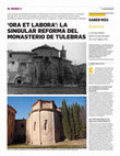 Research paper thumbnail of "‘Ora et labora: La singular reforma del Monasterio de Tulebras", Diario de Navarra, 4 de febrero de 2022, pp. 56-57.