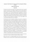 Research paper thumbnail of Analyzing Two Main Obstacles to the Achievement of the Local Integration of Refugees in Europe