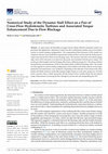 Research paper thumbnail of Numerical Study of the Dynamic Stall Effect on a Pair of Cross-Flow Hydrokinetic Turbines and Associated Torque Enhancement Due to Flow Blockage