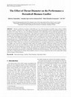 Research paper thumbnail of The Effect of Throat Diameter on the Performance a Downdraft Biomass Gasifier