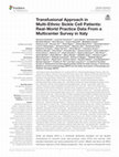 Research paper thumbnail of Transfusional Approach in Multi-Ethnic Sickle Cell Patients: Real-World Practice Data From a Multicenter Survey in Italy