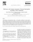 Research paper thumbnail of Relevance and isotopic assessment of hexose-6-phosphate recycling in micro-organisms